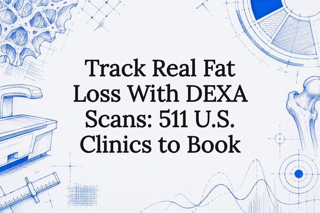 Track Real Fat Loss With DEXA Scans: 511 U.S. Clinics to Book