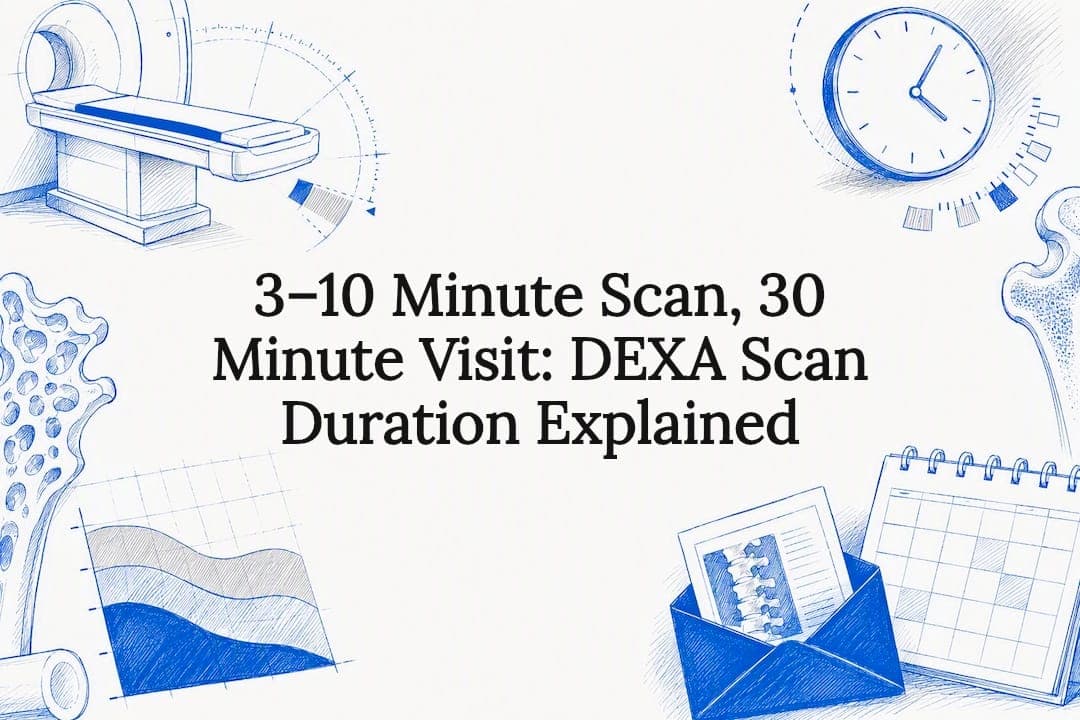 3–10 Minute Scan, 30 Minute Visit: DEXA Scan Duration Explained