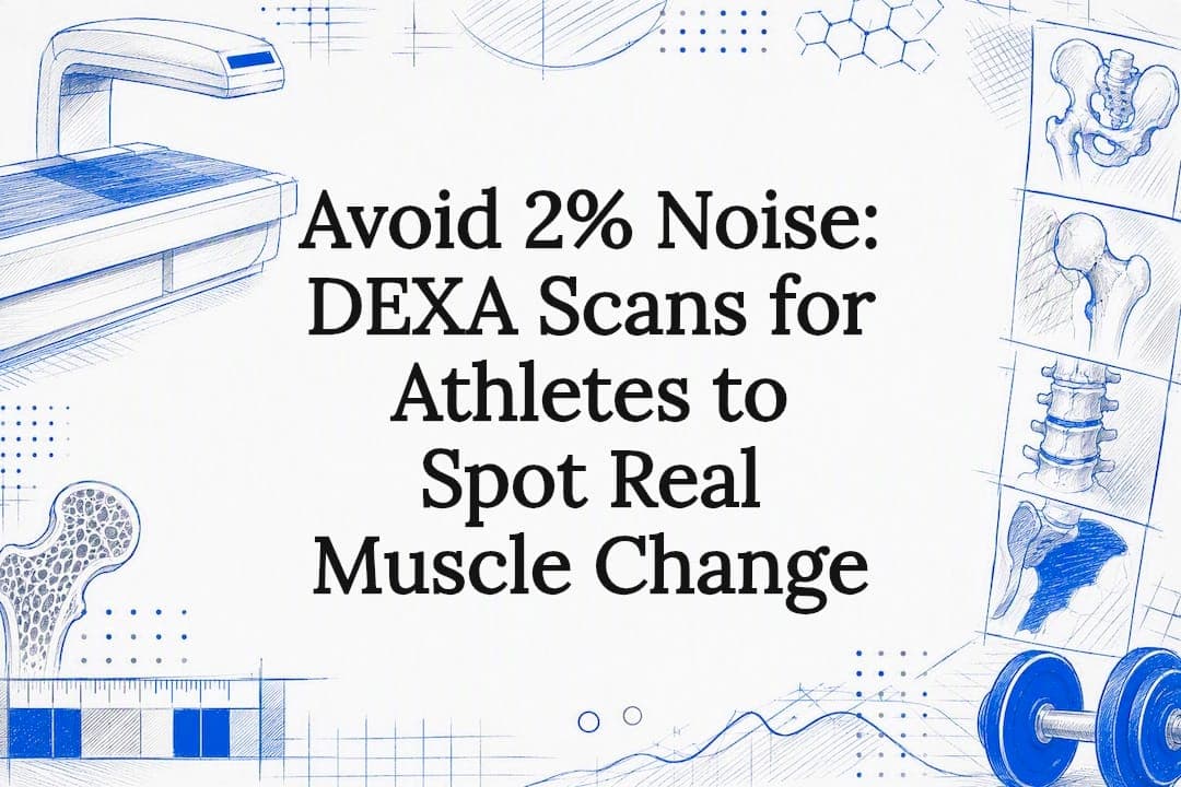 Avoid 2% Noise: DEXA Scans for Athletes to Spot Real Muscle Change