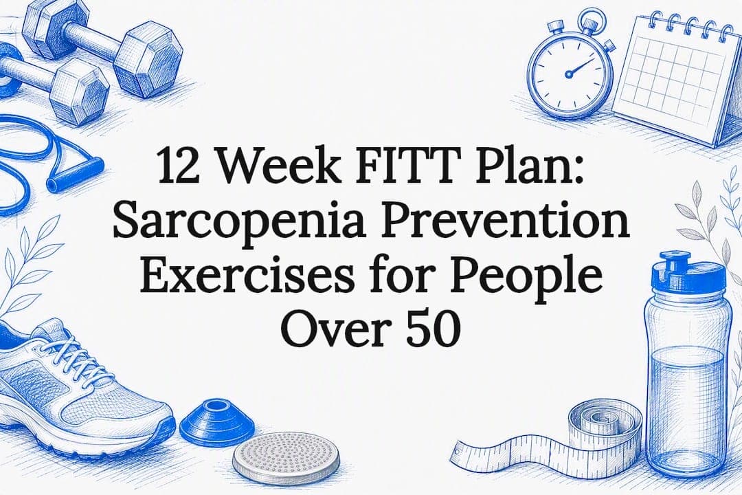 12 Week FITT Plan: Sarcopenia Prevention Exercises for People Over 50