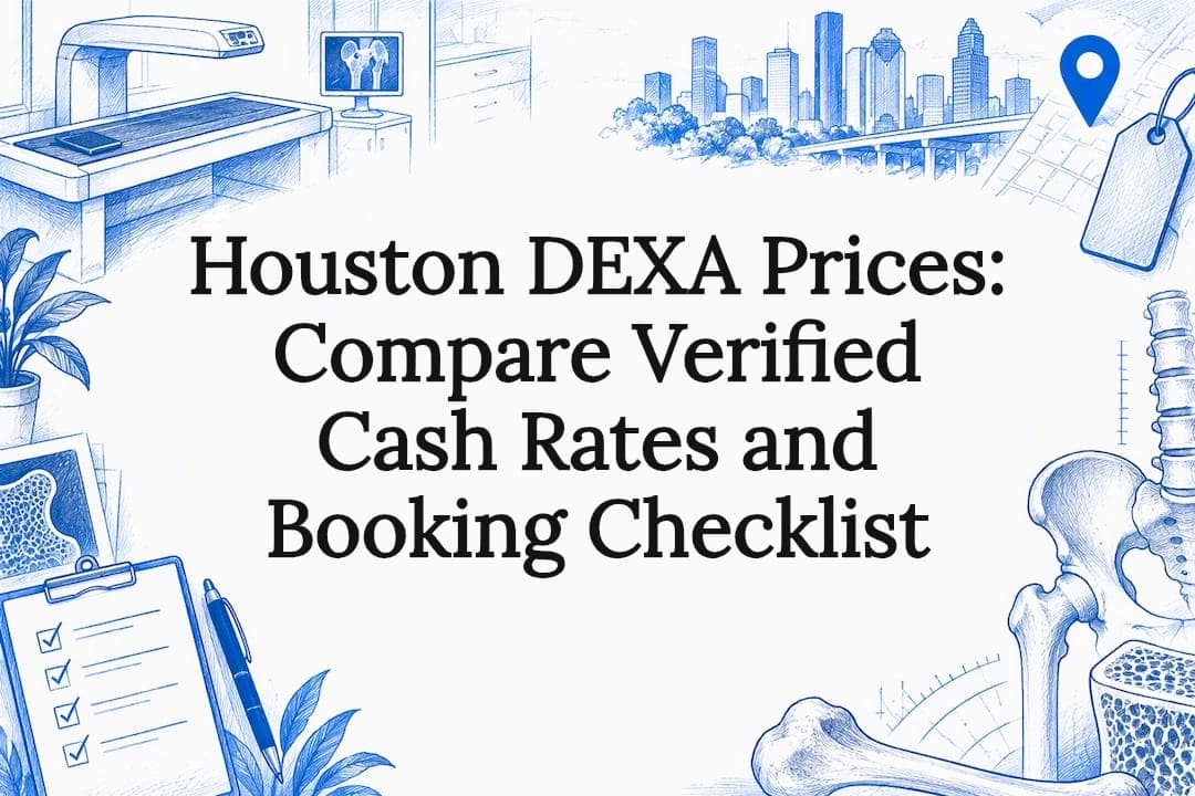 Houston DEXA Prices: Compare Verified Cash Rates and Booking Checklist
