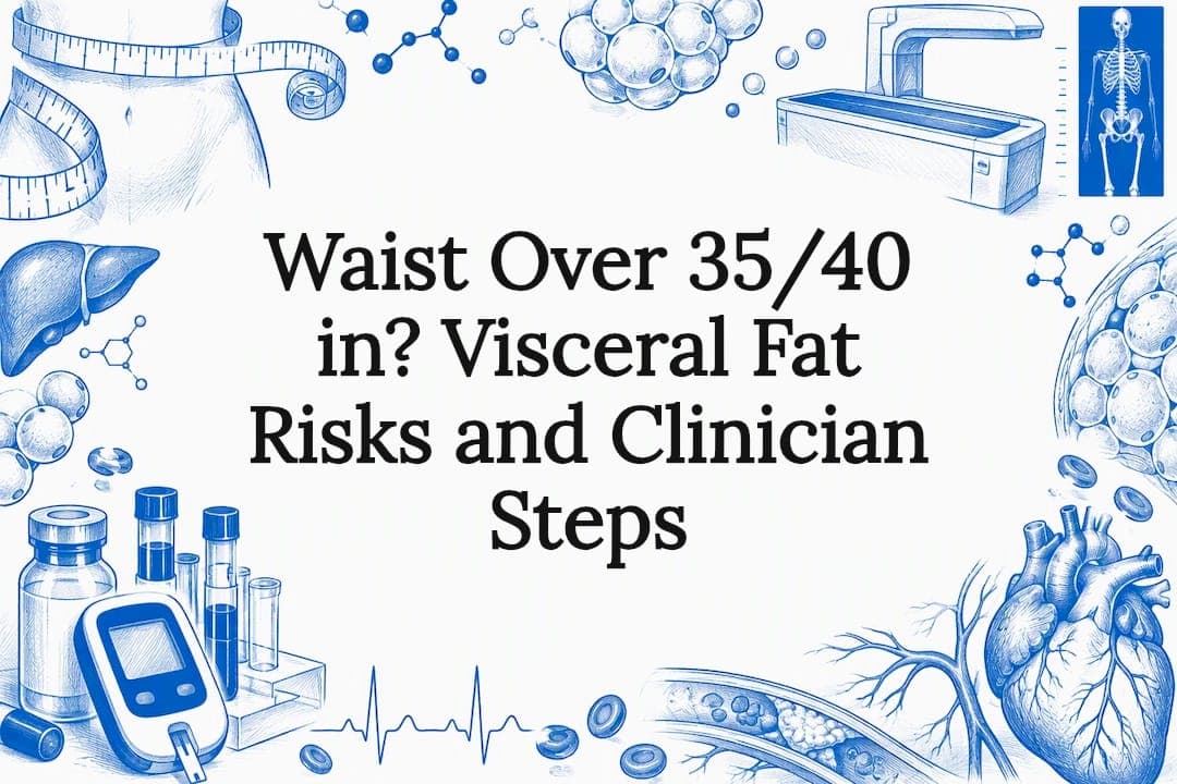 Waist Over 35/40 in? Visceral Fat Risks and Clinician Steps