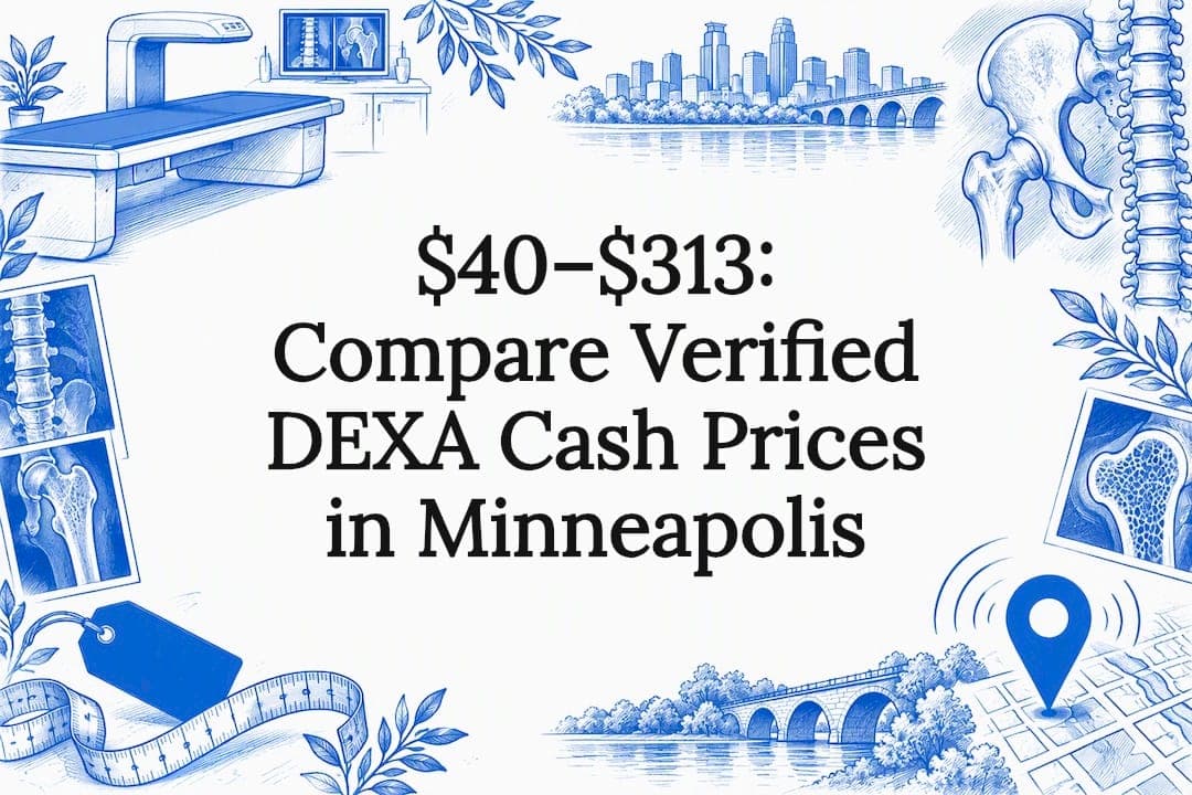 $40–$313: Compare Verified DEXA Cash Prices in Minneapolis
