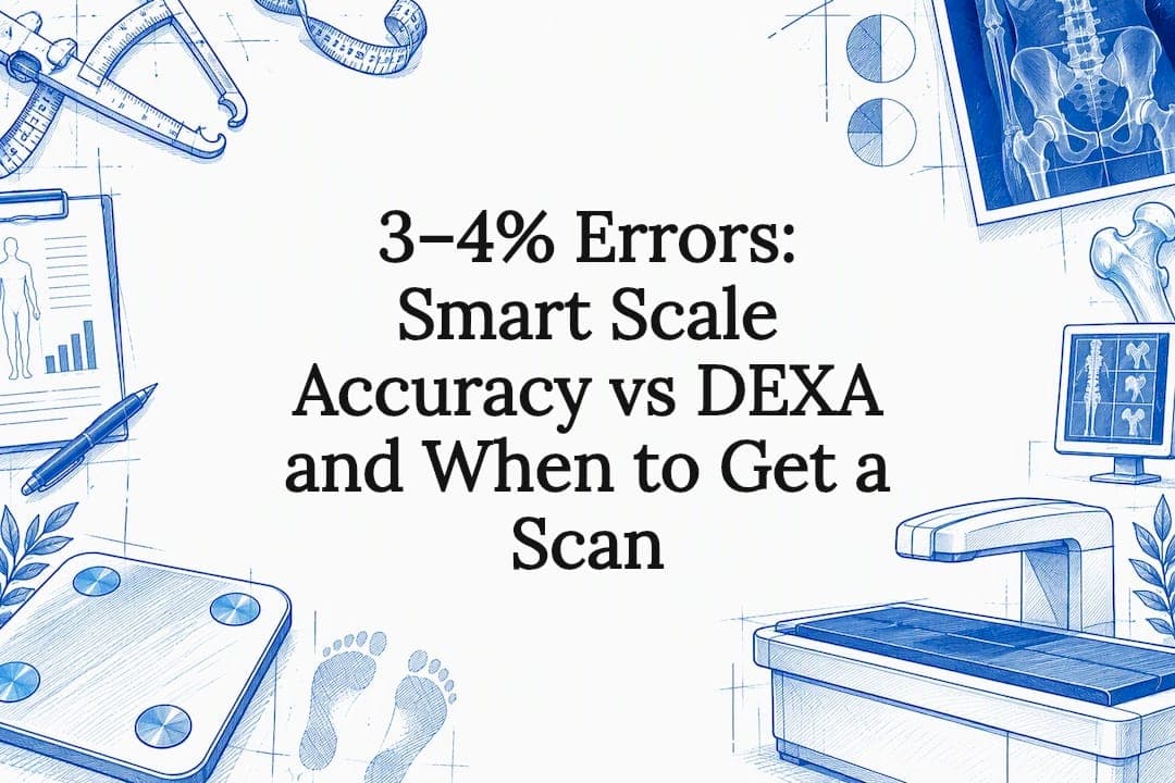 3–4% Errors: Smart Scale Accuracy vs DEXA and When to Get a Scan