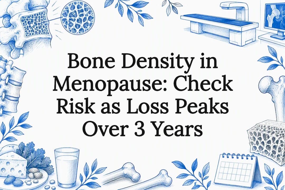 Bone Density in Menopause: Check Risk as Loss Peaks Over 3 Years