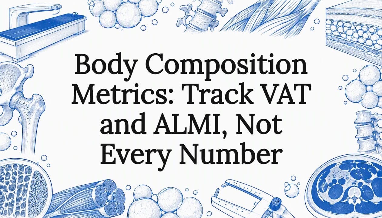 Body Composition Metrics: Track VAT and ALMI, Not Every Number