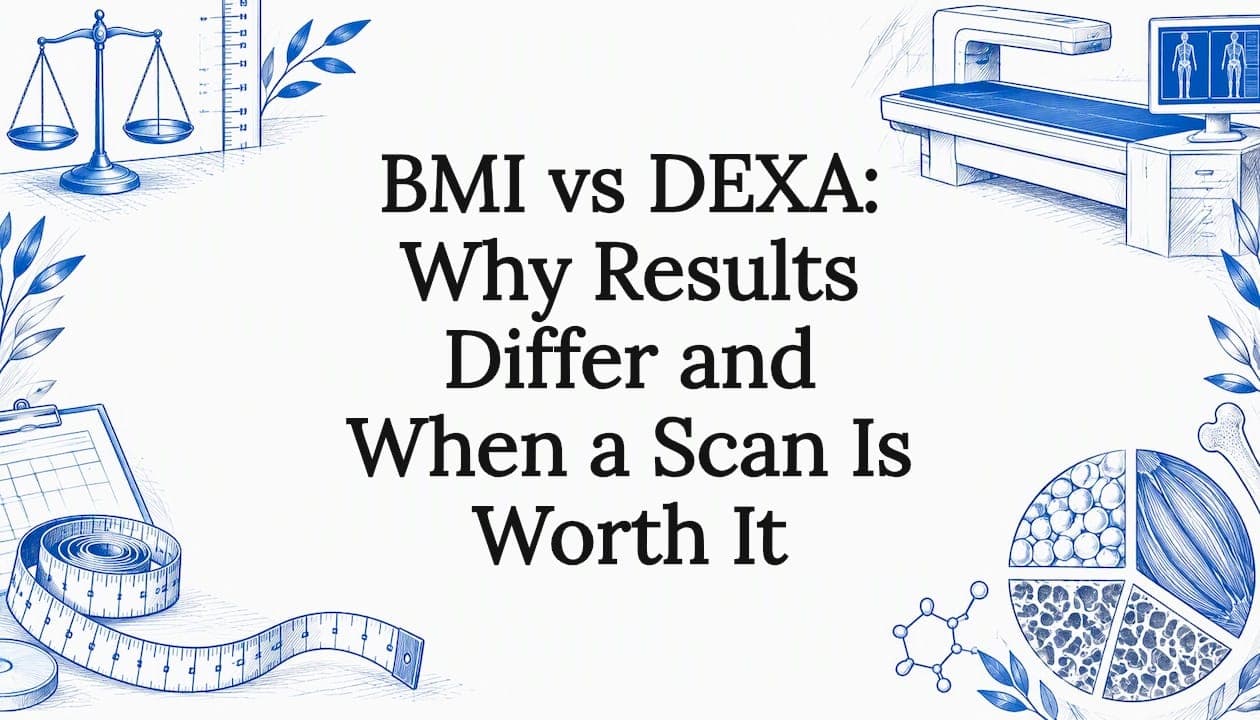 BMI vs DEXA: Why Results Differ and When a Scan Is Worth It