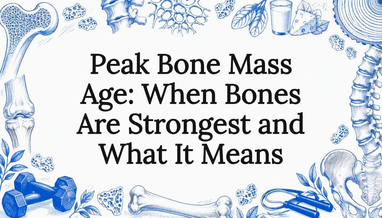Peak Bone Mass Age: When Bones Are Strongest and What It Means