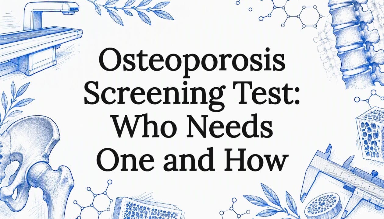 Osteoporosis Screening Test: Who Needs One and How