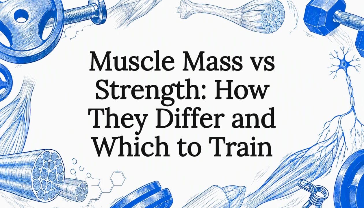 Muscle Mass vs Strength: How They Differ and Which to Train