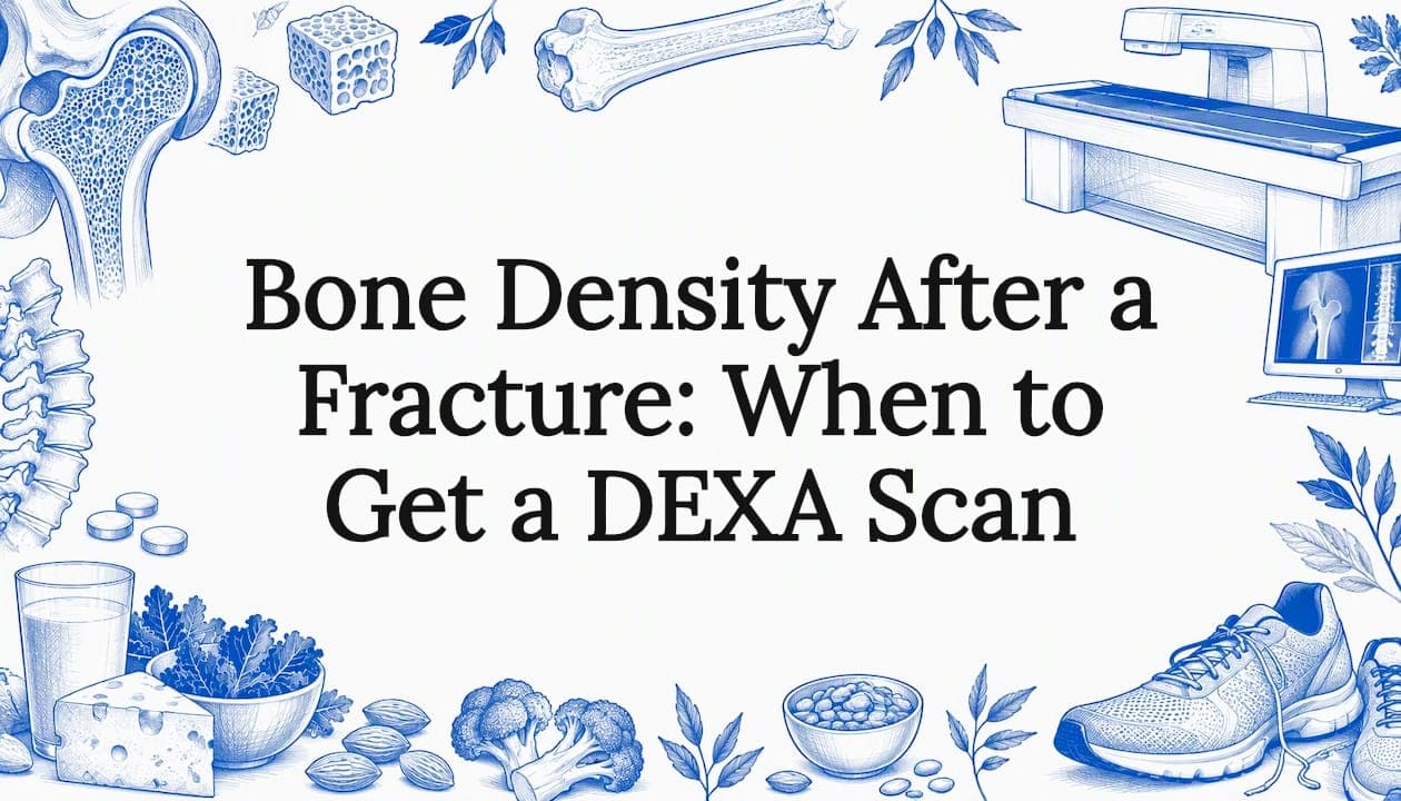 Bone Density After a Fracture: When to Get a DEXA Scan
