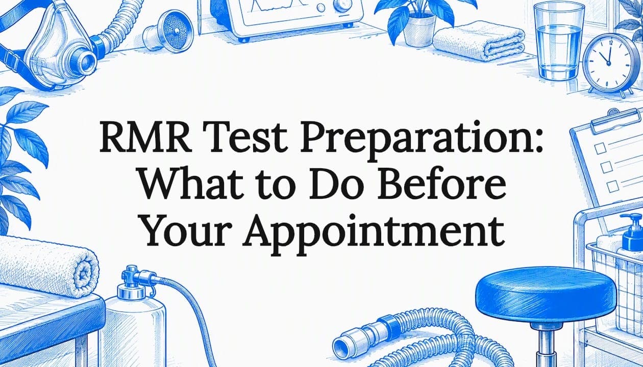 RMR Test Preparation: What to Do Before Your Appointment
